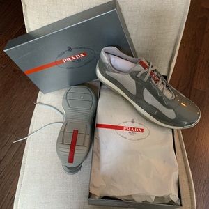 prada americas cup grey